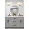 Z-Lite Neoma Vanity, 2-Light, 13.5 In.W x 6.75 In.L x 7.25 In.H, Brushed Nickel  /Opal Etched 1100-2V-BN - alternate 4